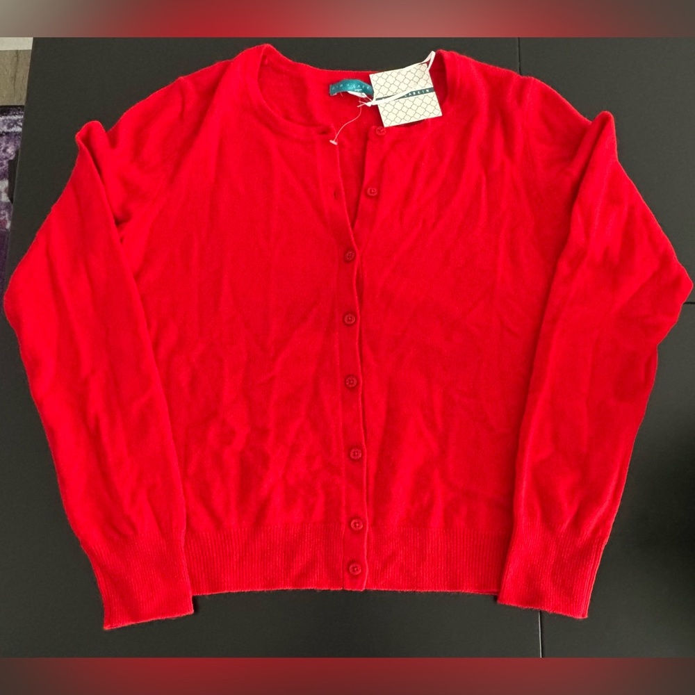Pim + Larkin 100% Cashmere Cardigan